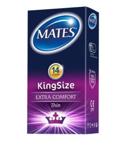 Mates King Size Condoms 14 Pack