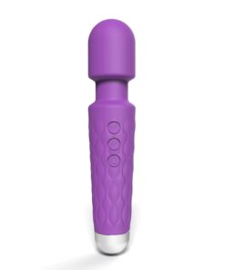 Loving Joy 20 Function Wand Vibrator Purple